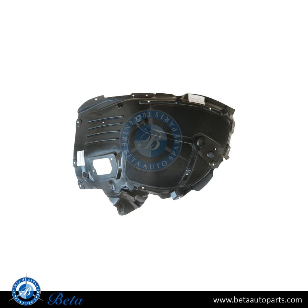Right Side Front Wheel Fender Liner - Front Half for BMW 7 Series 2023-Up models, Part Number 51719621242 Right Side Front Wheel Fender Liner - Front Half for BMW 7 Series 2023-Up models, Part Number 51719621242